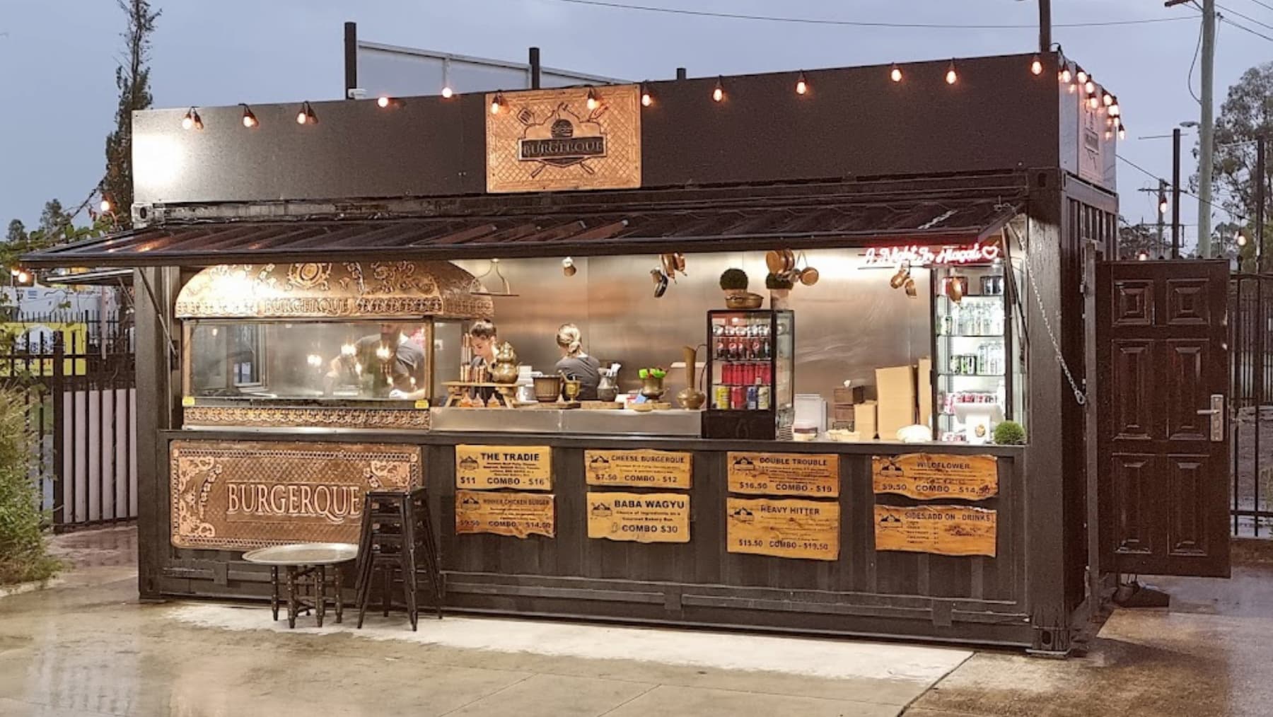 One of the most unique burger shops in Sydney