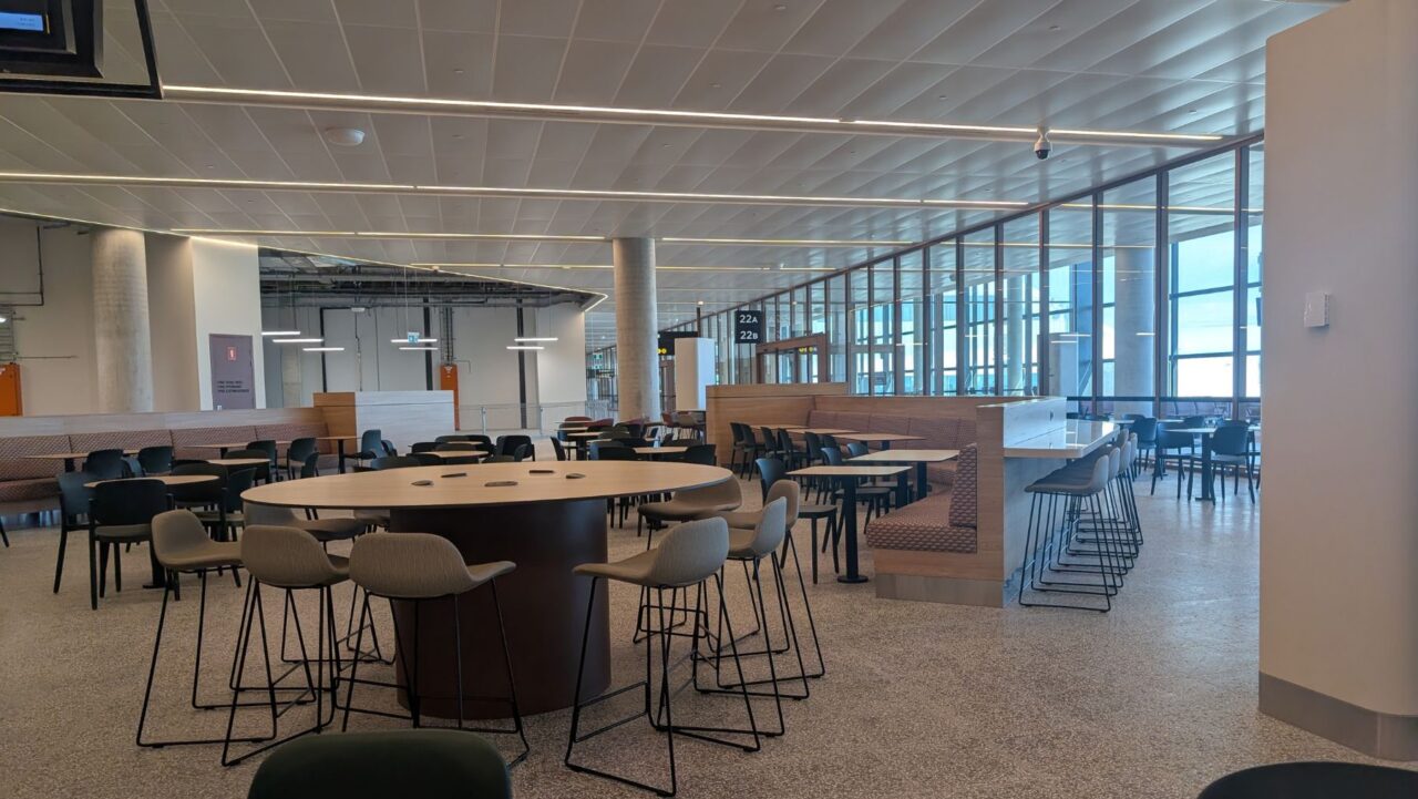 The Western Sydney International Airport Departures Lounge