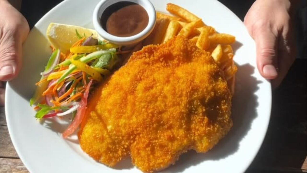 The Glengarry Castle Hotel Chicken Schnitzel