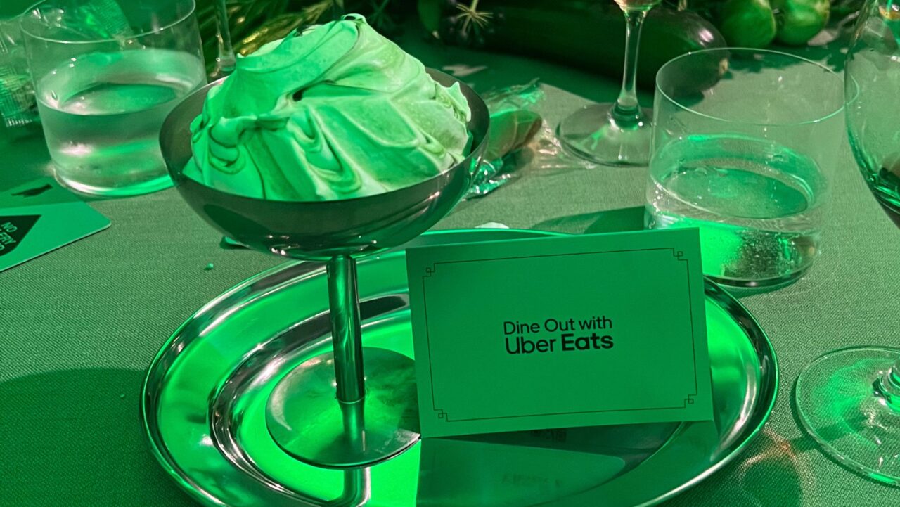 Green Pavlova