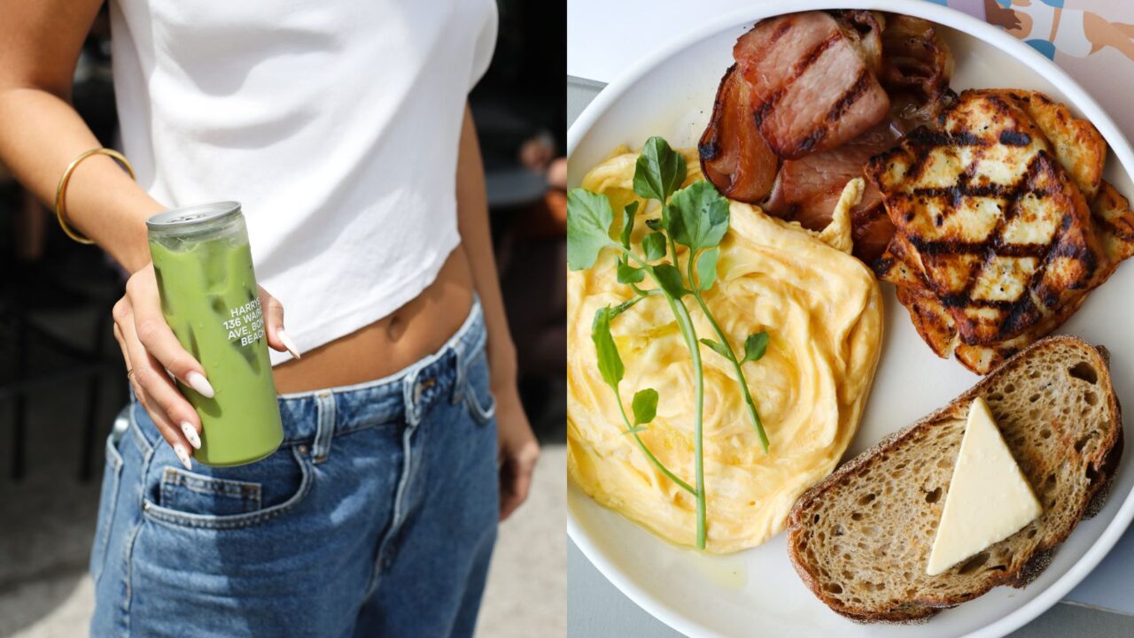 Harrys Bondi matcha and brekkie