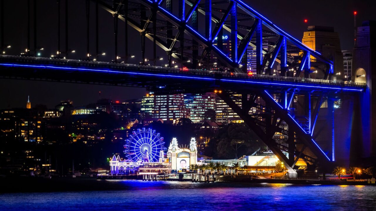 Luna Park Sydney Harbour Bridge