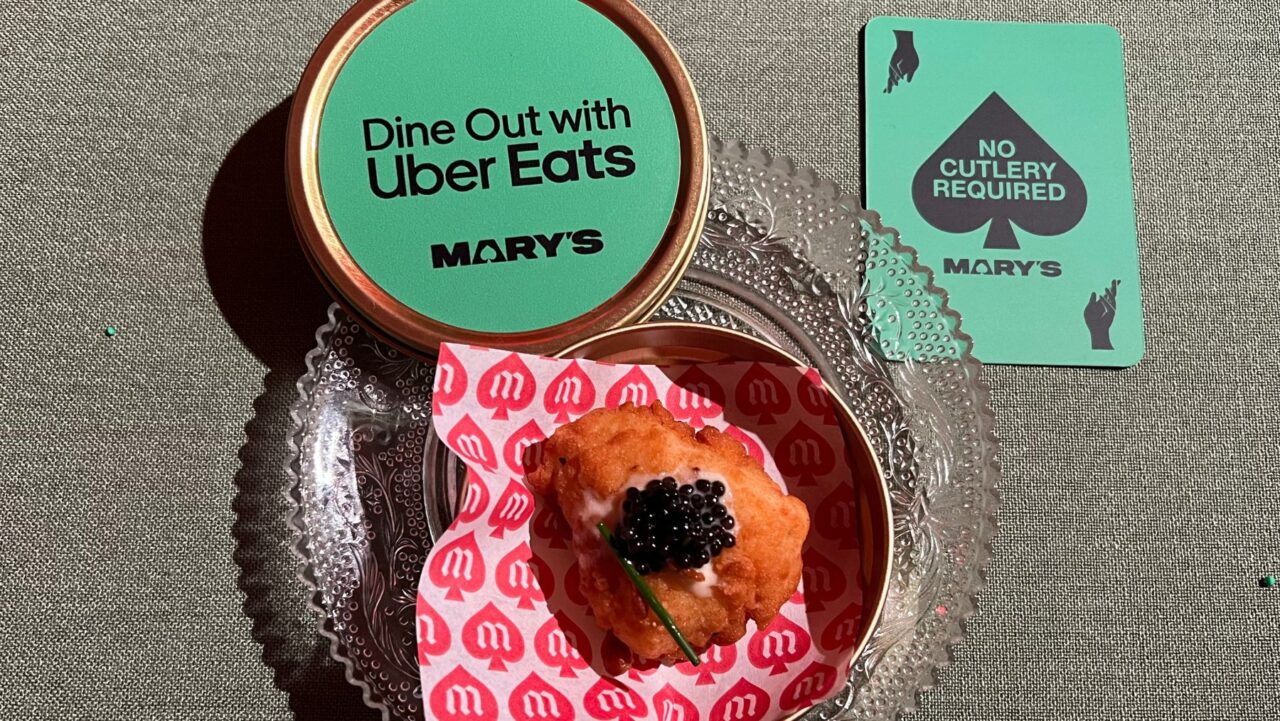 Mary's friend chicken and caviar