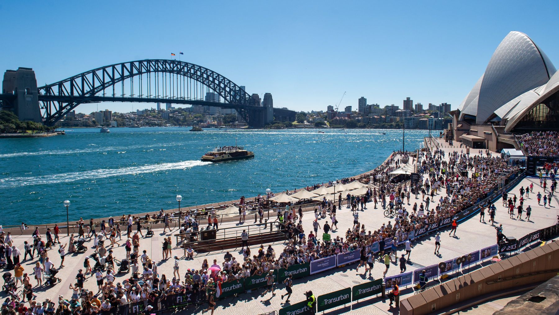 where to celebrate sydney marathon opera bar
