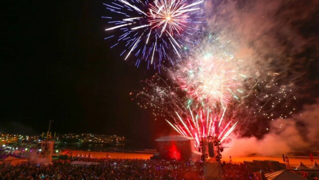 Bondi Beach NYE festival
