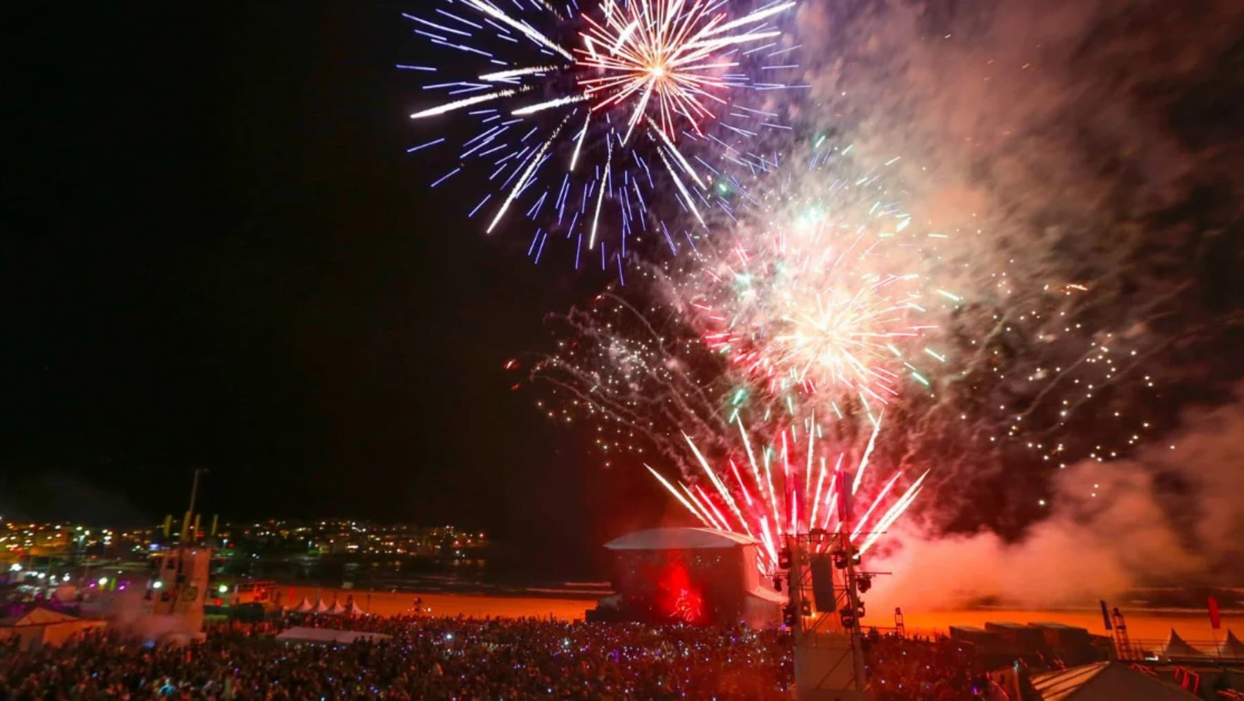 Bondi Beach NYE festival