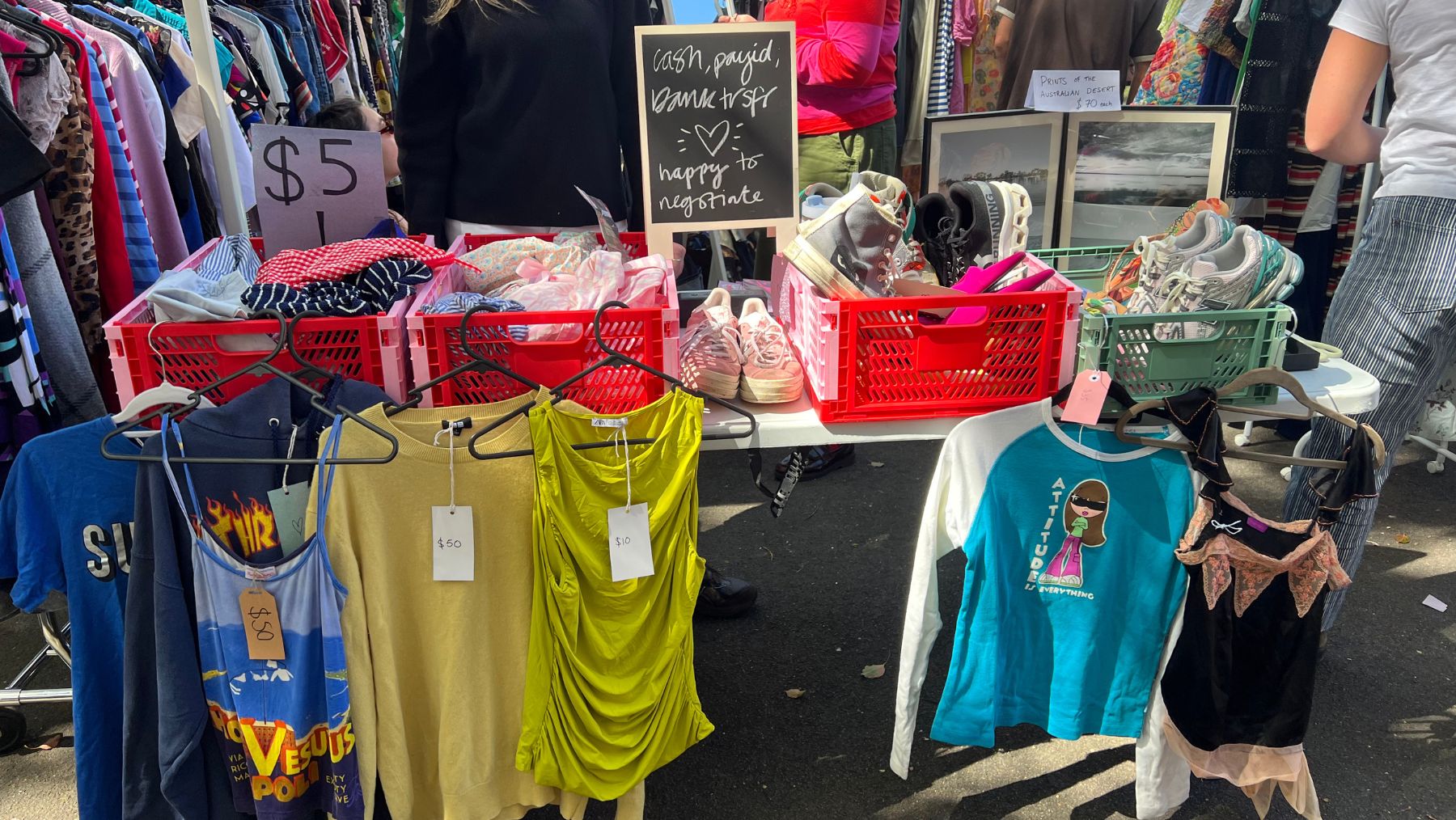 Glebe Market Stall
