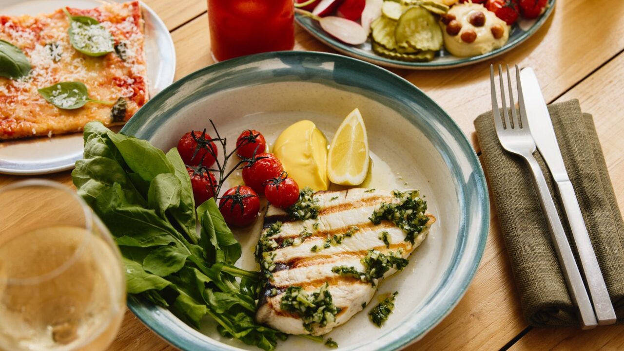 Grilled Swordfish Opera Bar