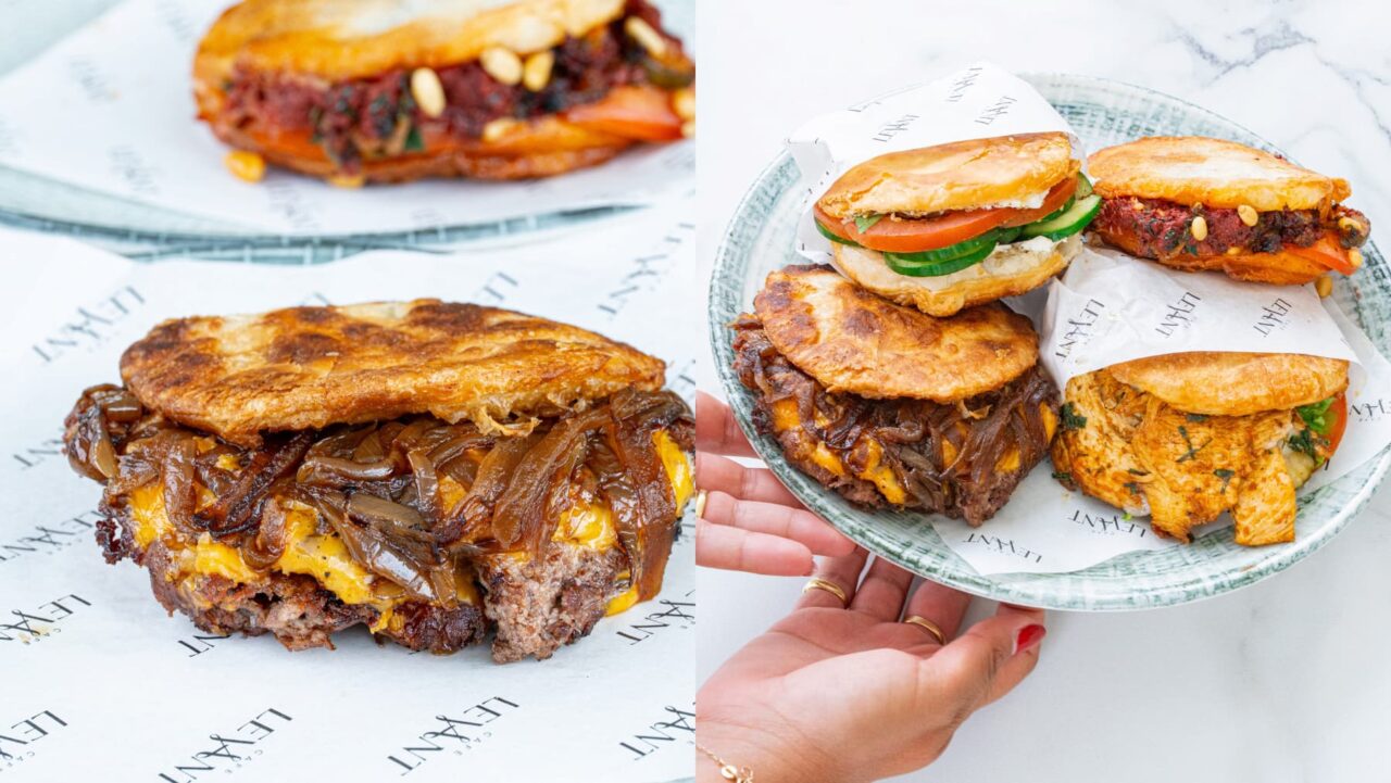 cafe levant paratha burgers
