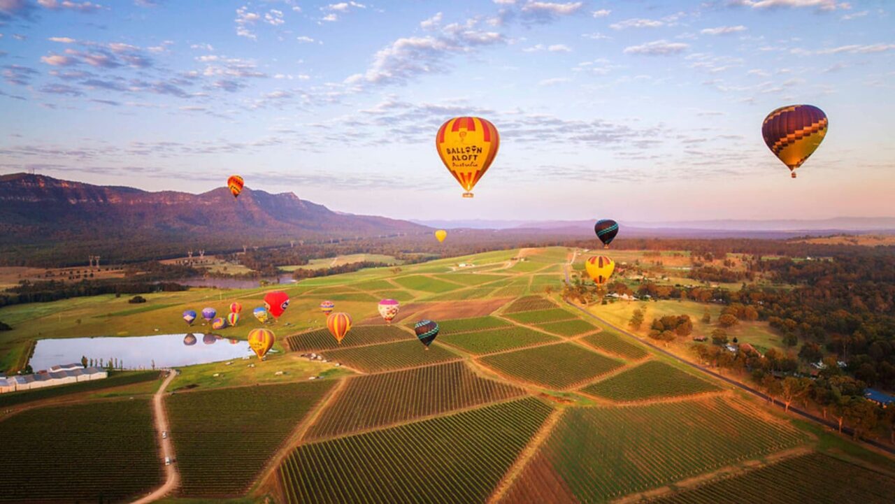 hunter valley balloon fiesta