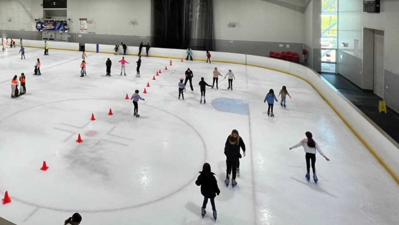 An ice rink in Liverpool