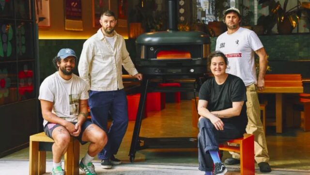 Pizza party in Sydney