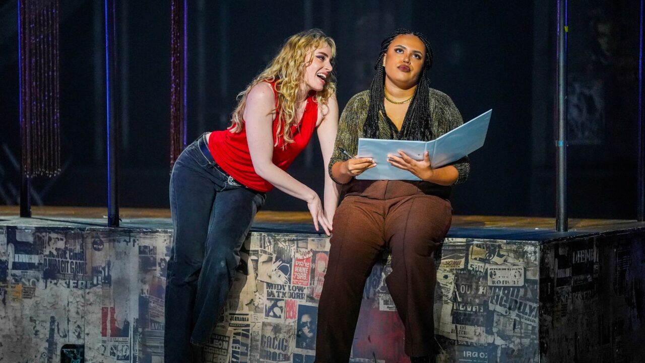 Imani Williams and Calista Nelmes rent the musical
