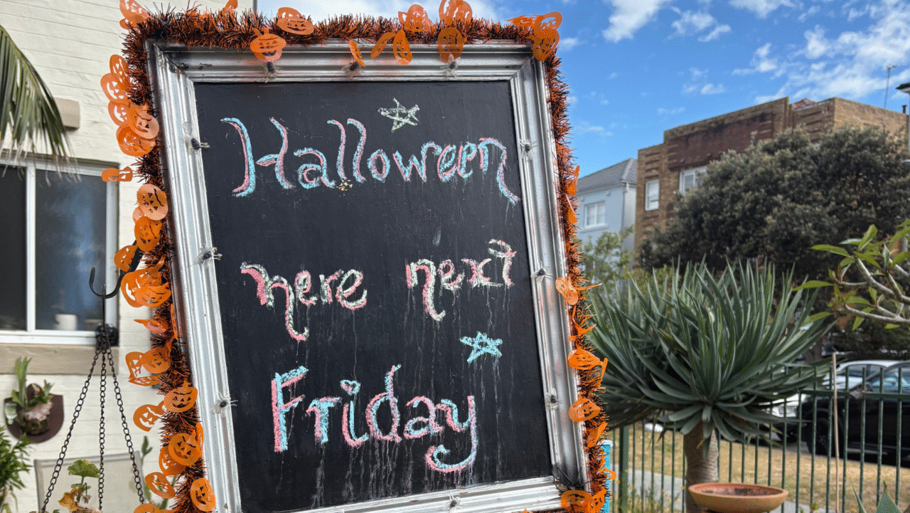 Finding the best freaky streets of Sydney for trick or treating this Halloween (Image: Rose Kelly)