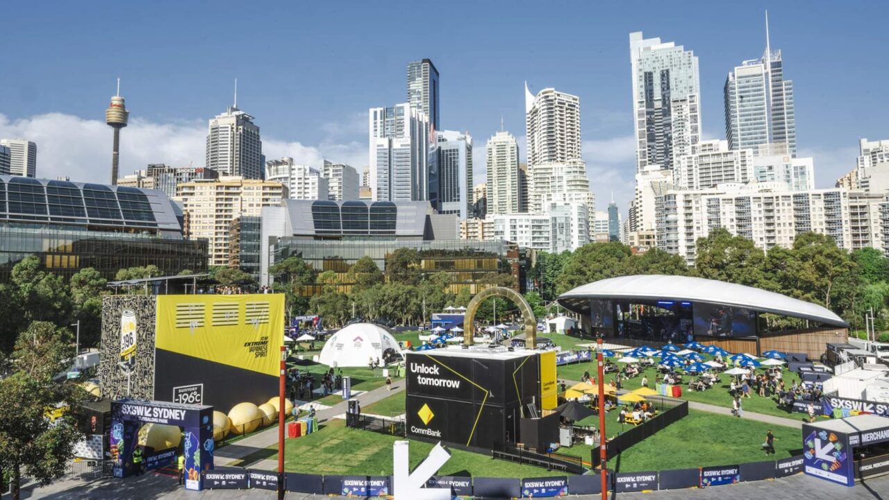 sxsw sydney tumbalong park