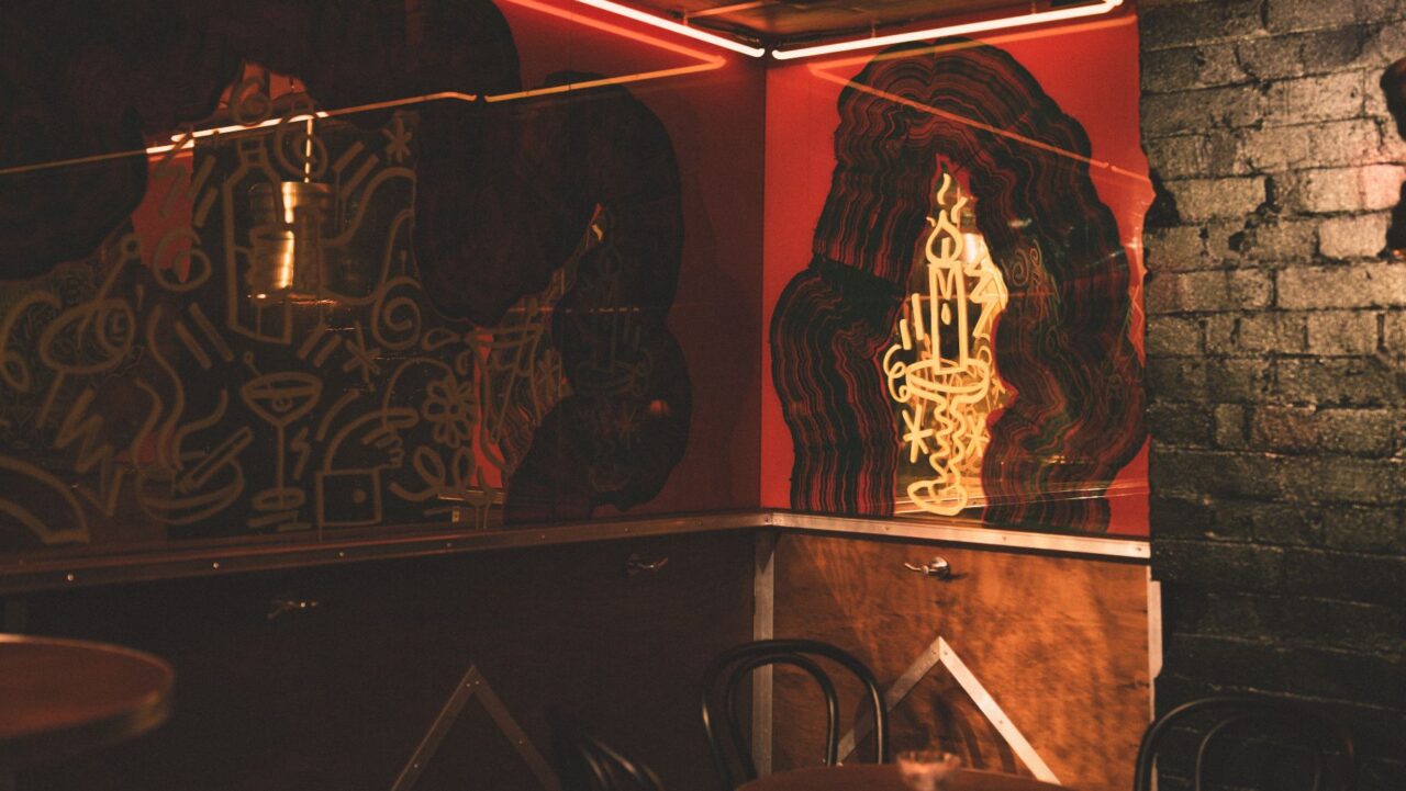 Interior of Bar Herbs