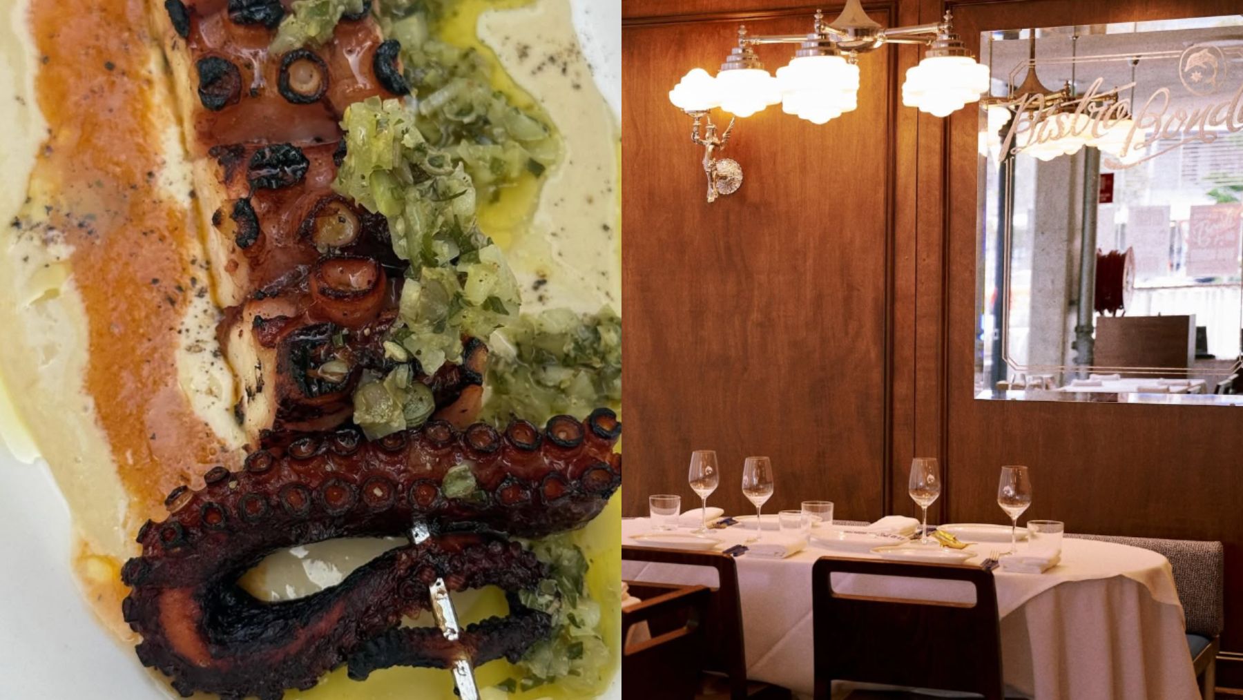 Octopus at Bistro Bondi