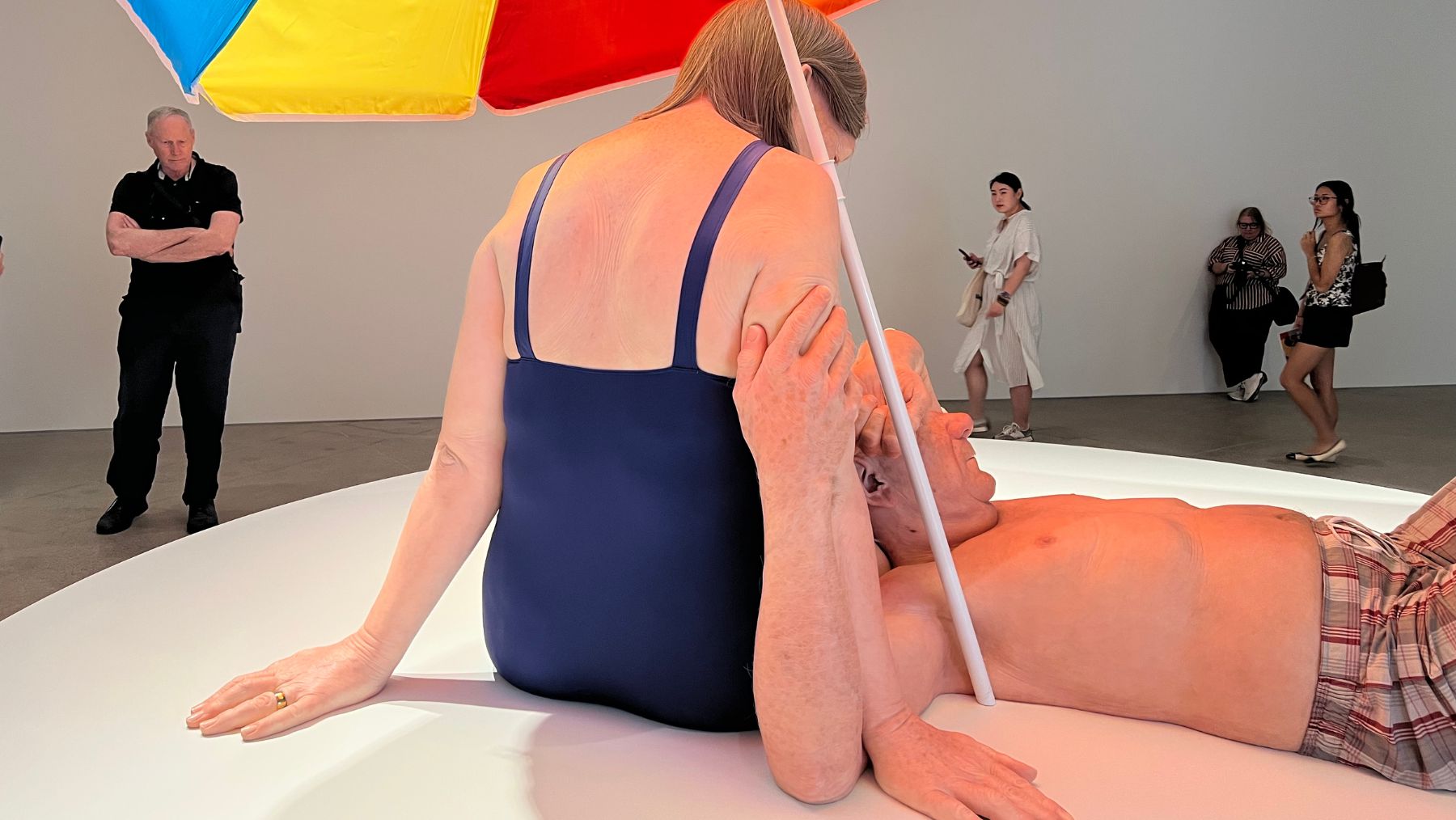 Couple Under an Umbrella