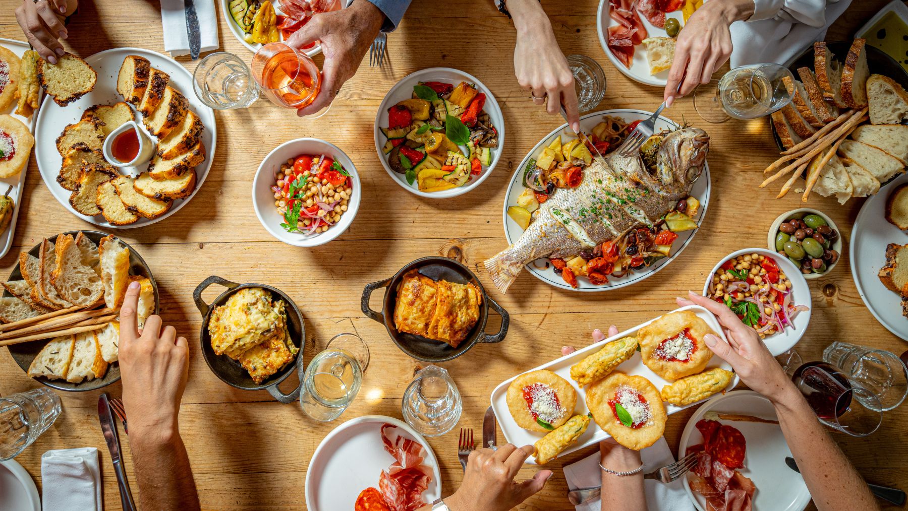 Fratelli Fresh Table Spread