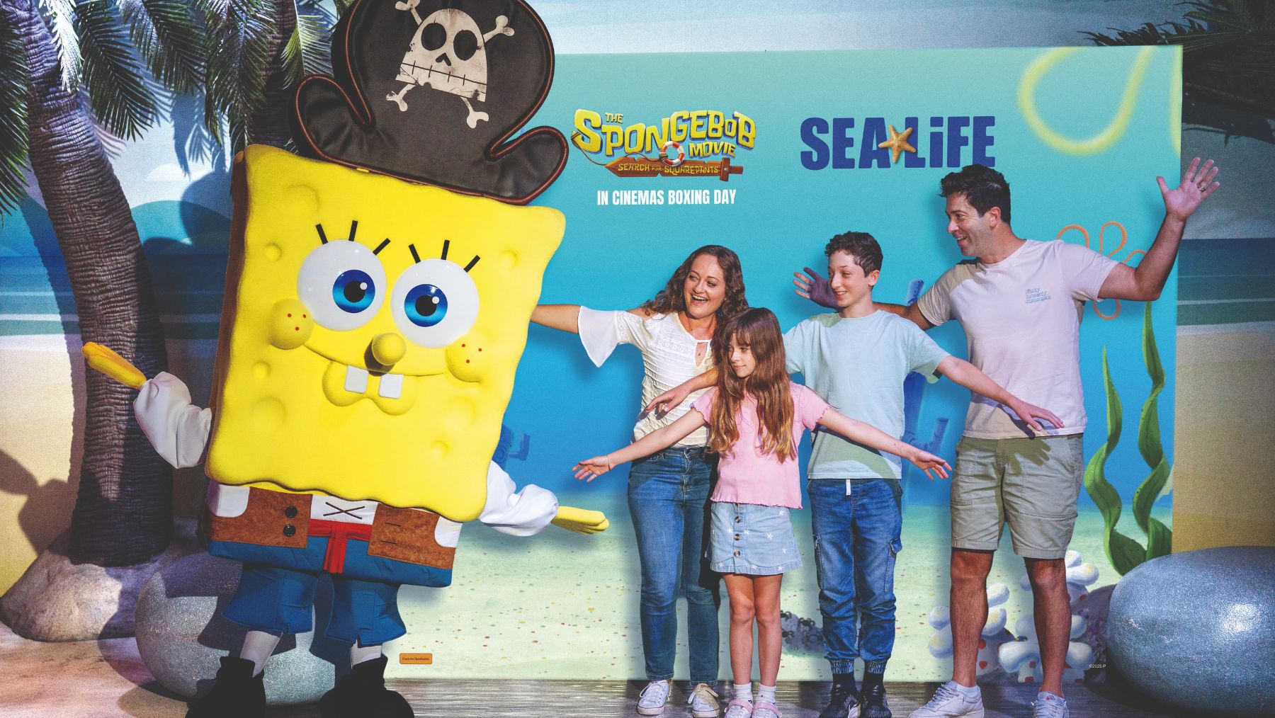 Spongebob Squarepants at Merlin's sealife