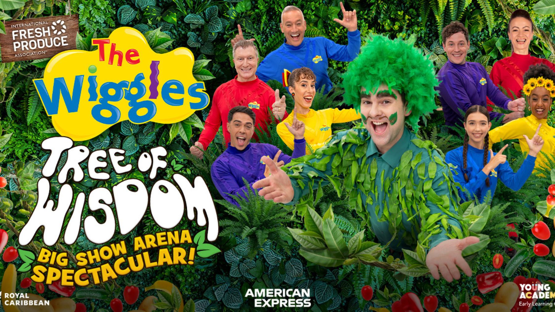 The Wiggles tour poster