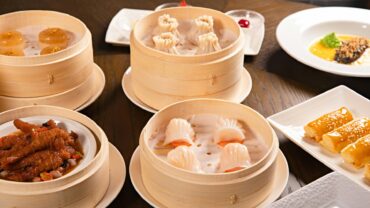 Dumplings at yum cha Sydney