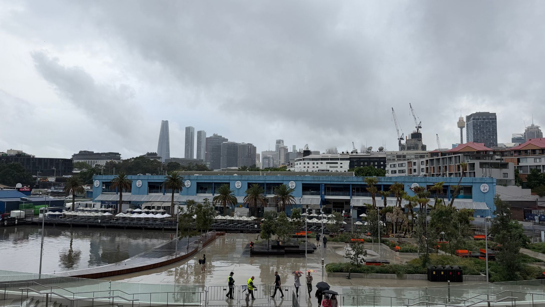 The view of the old Fish Market