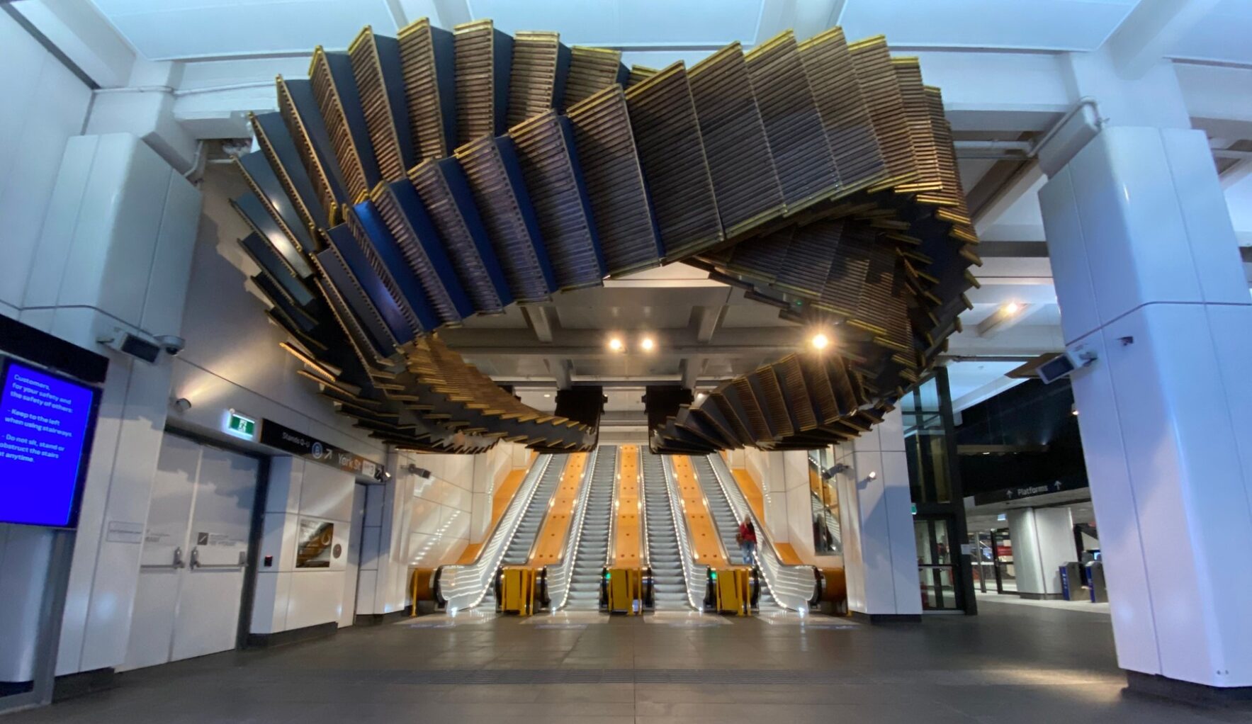 Interloop at Wynyard Station