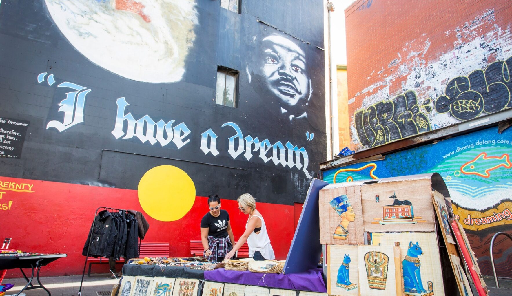 I Have a Dream mural, Newtown