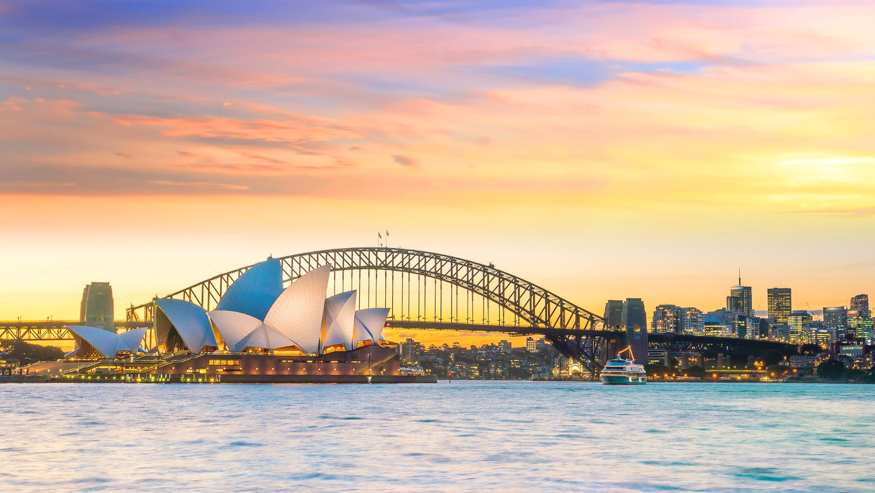 Sydney Opera House Sunset