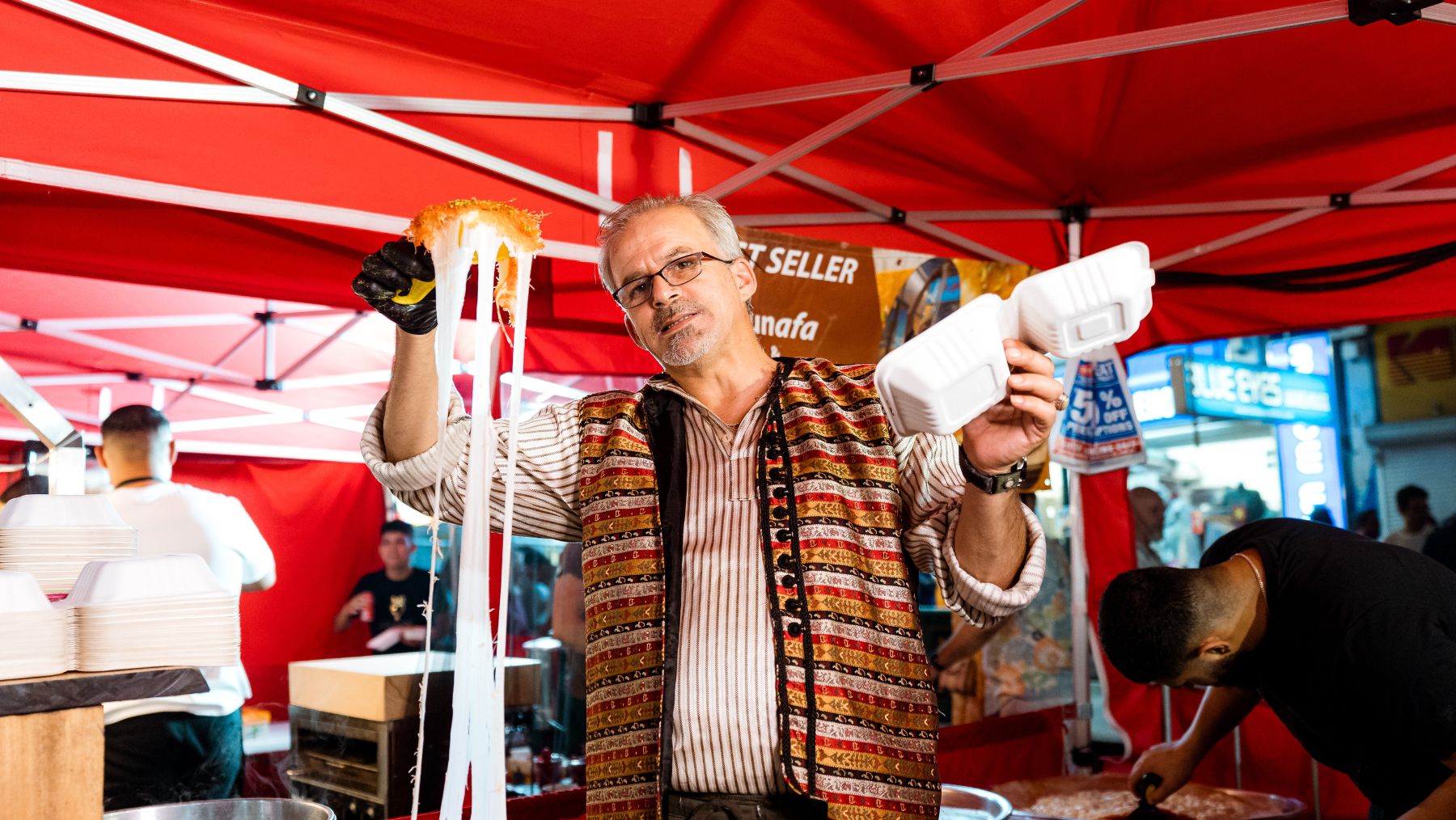 Vendors at Lakemba Nights