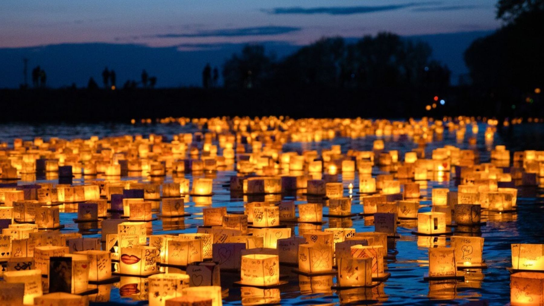 the water lantern festival