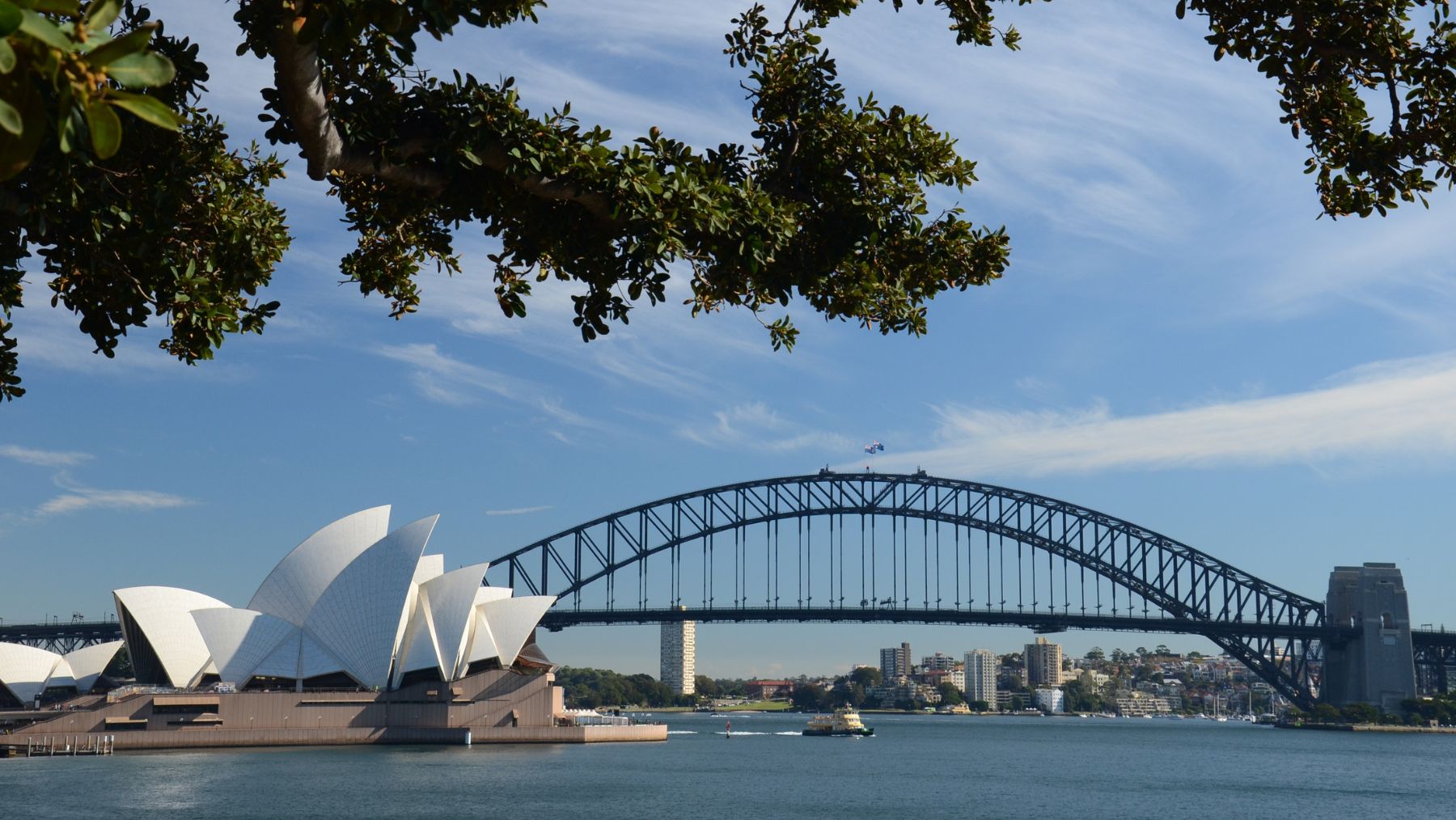 Sydney Opera House and Harbour Bridge