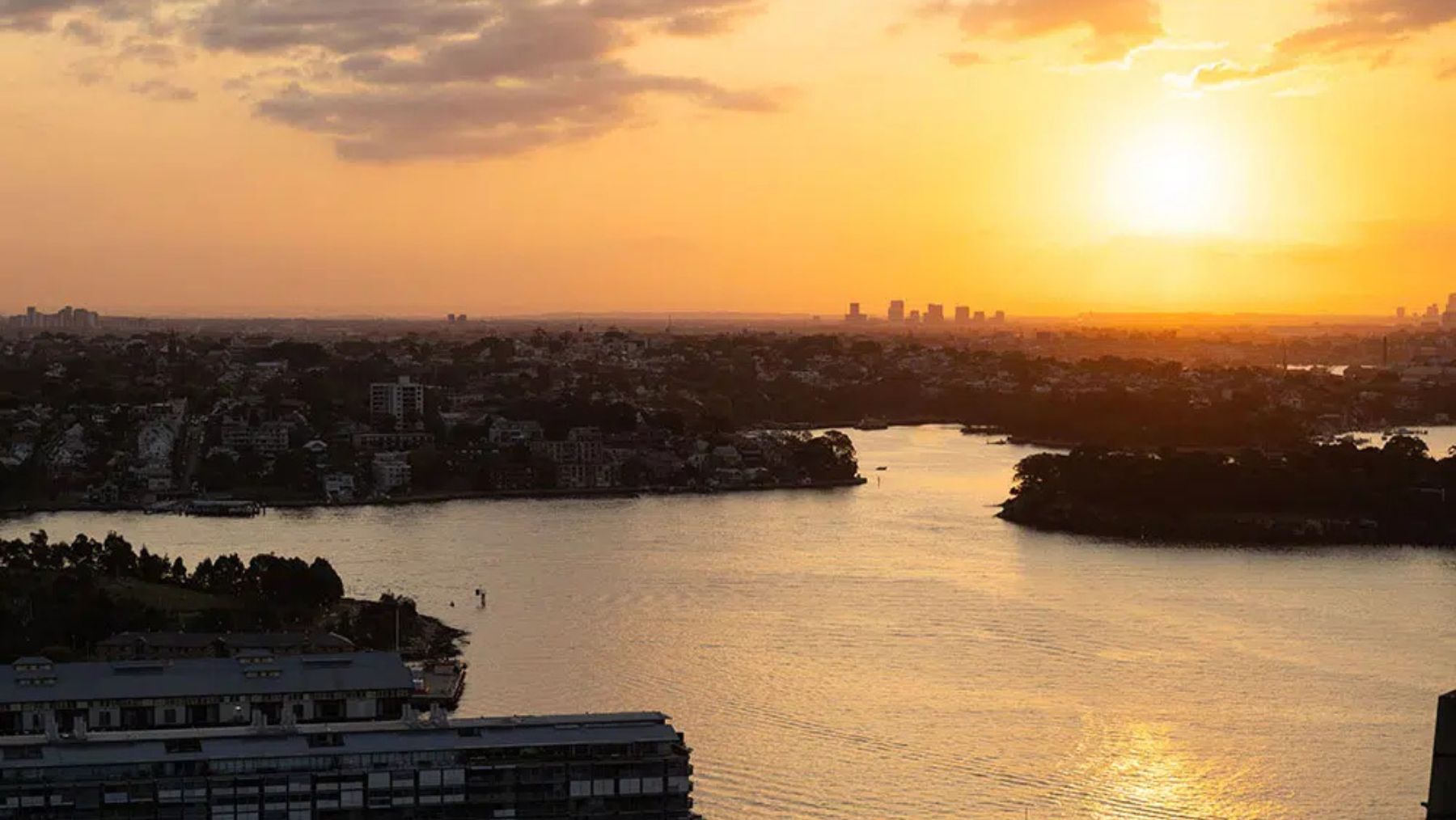The view from BridgeClimb