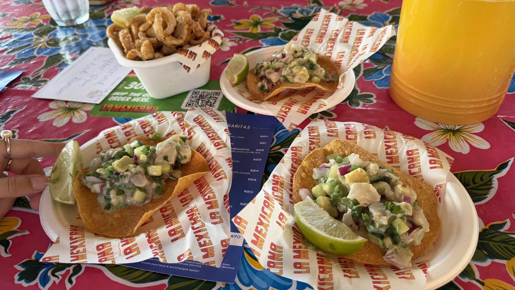 Tostadas de Pescado