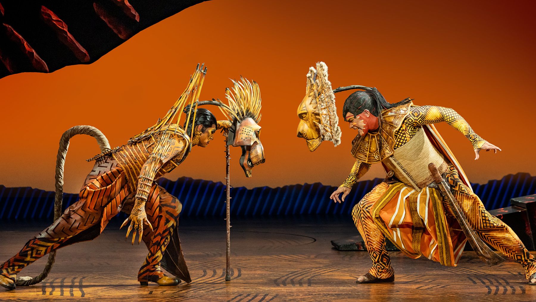 scar and mufasa in the lion king