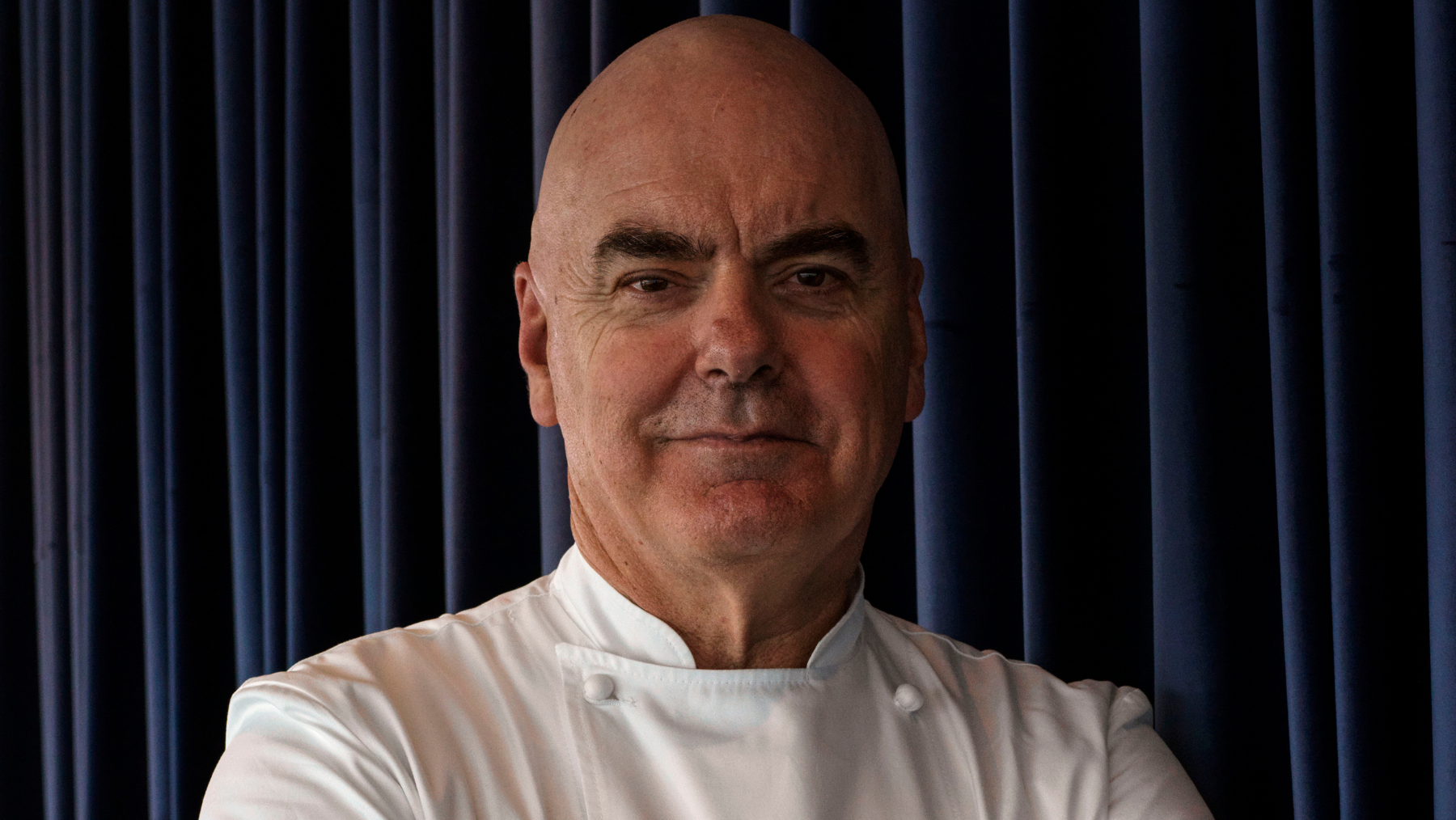 Chef Mark Best in a white chefs jacket will be part of Vivid Fire Kitchen program 2026