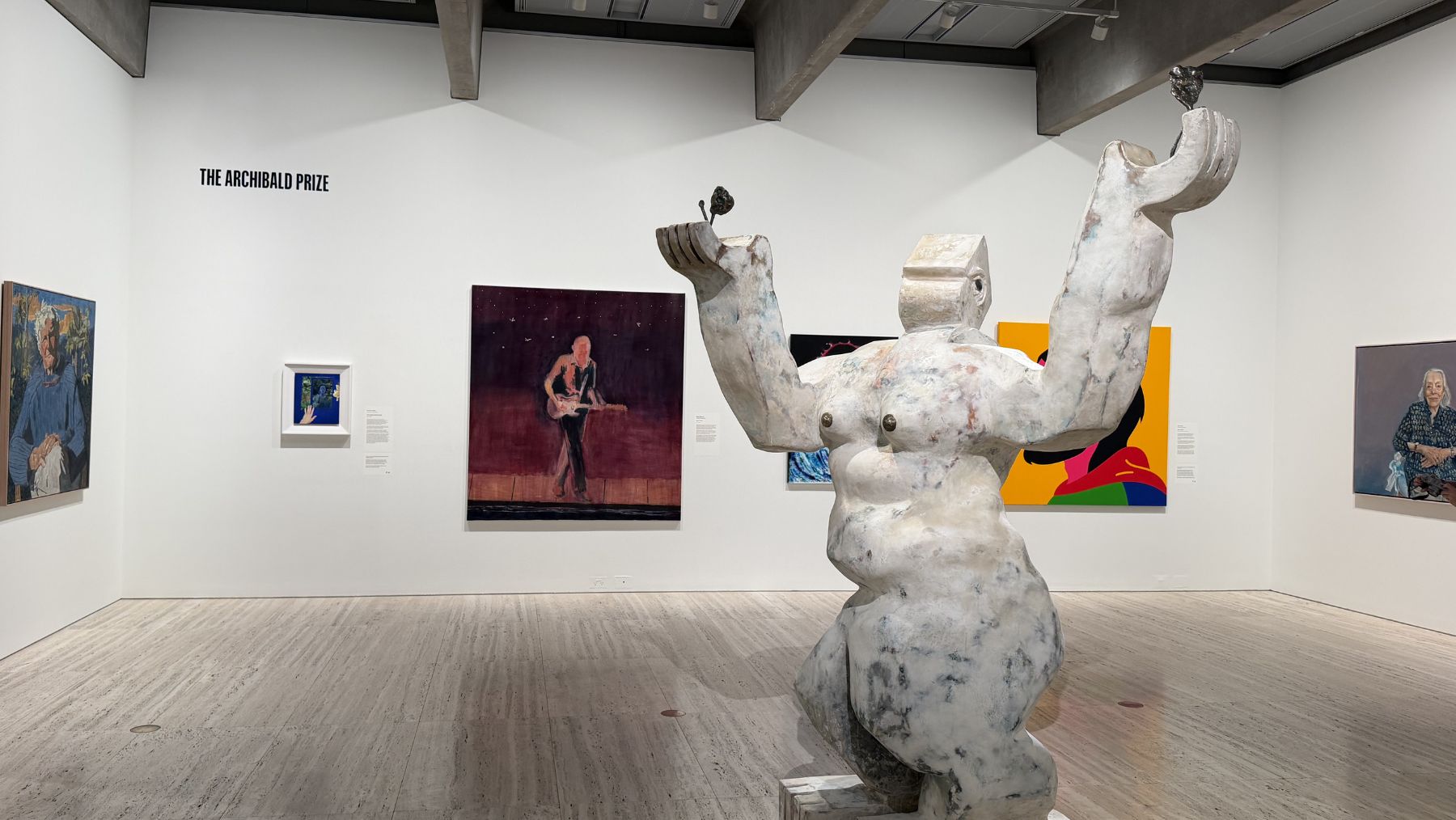 Artwork at this year's Archibald Prize