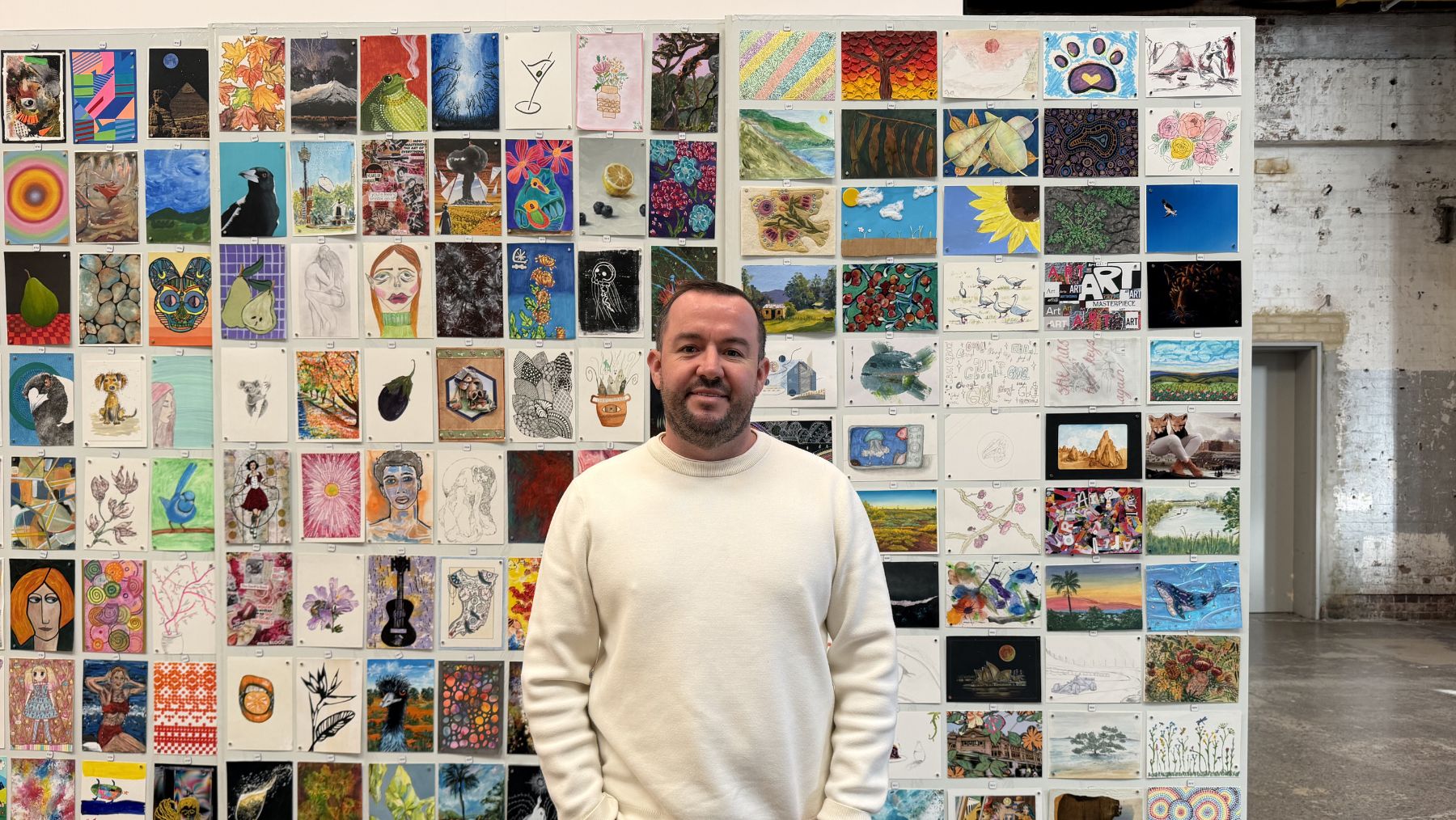 Ed Lister Incognito Art Show
