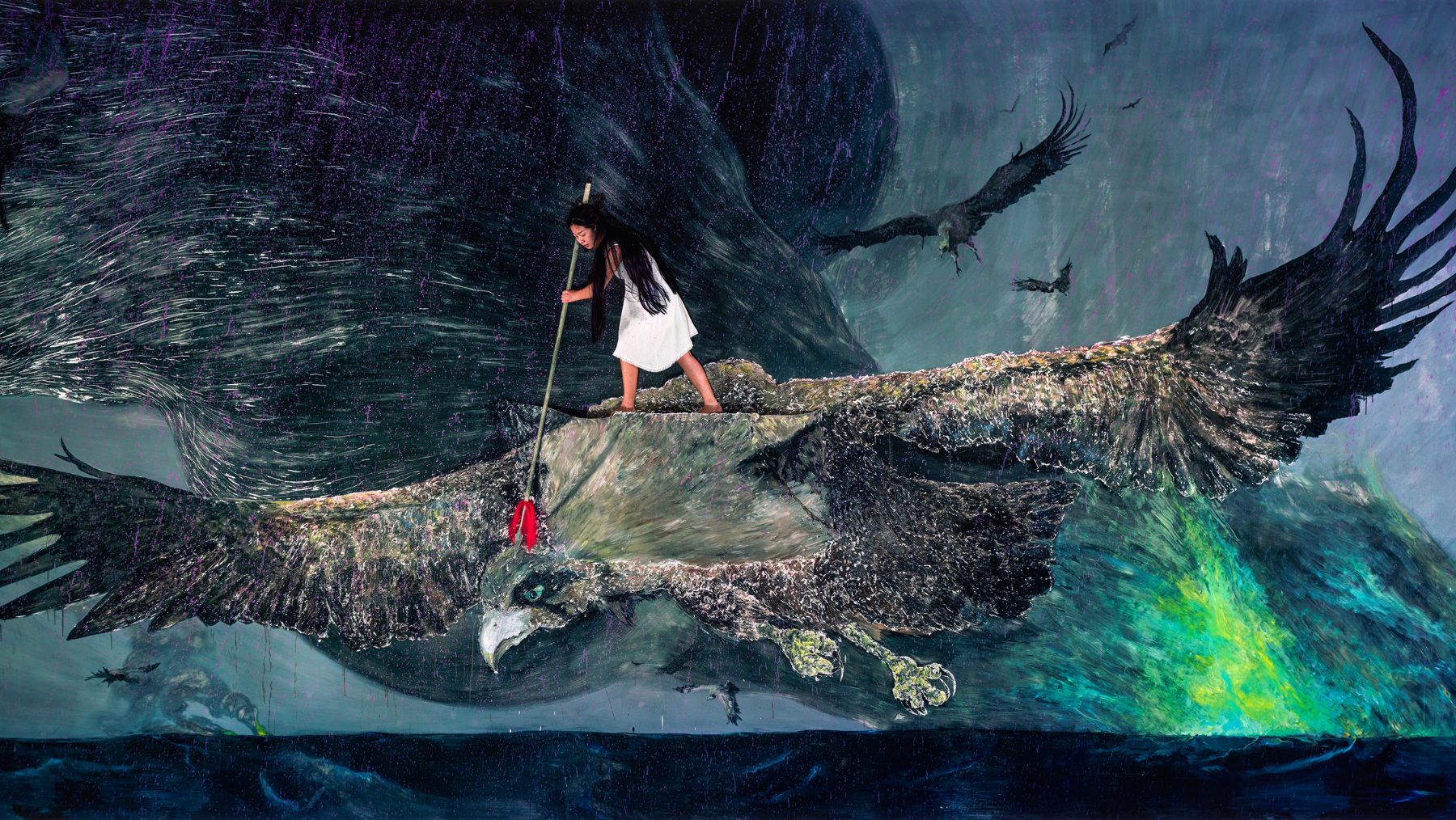 22 things to do in Sydney this weekend (June 26-28) 8 10. Zong Ning 宗宁_Furuncle_2019_inkjet print on photo rag Hahnemüle Baryta paper_150 x 330 cm