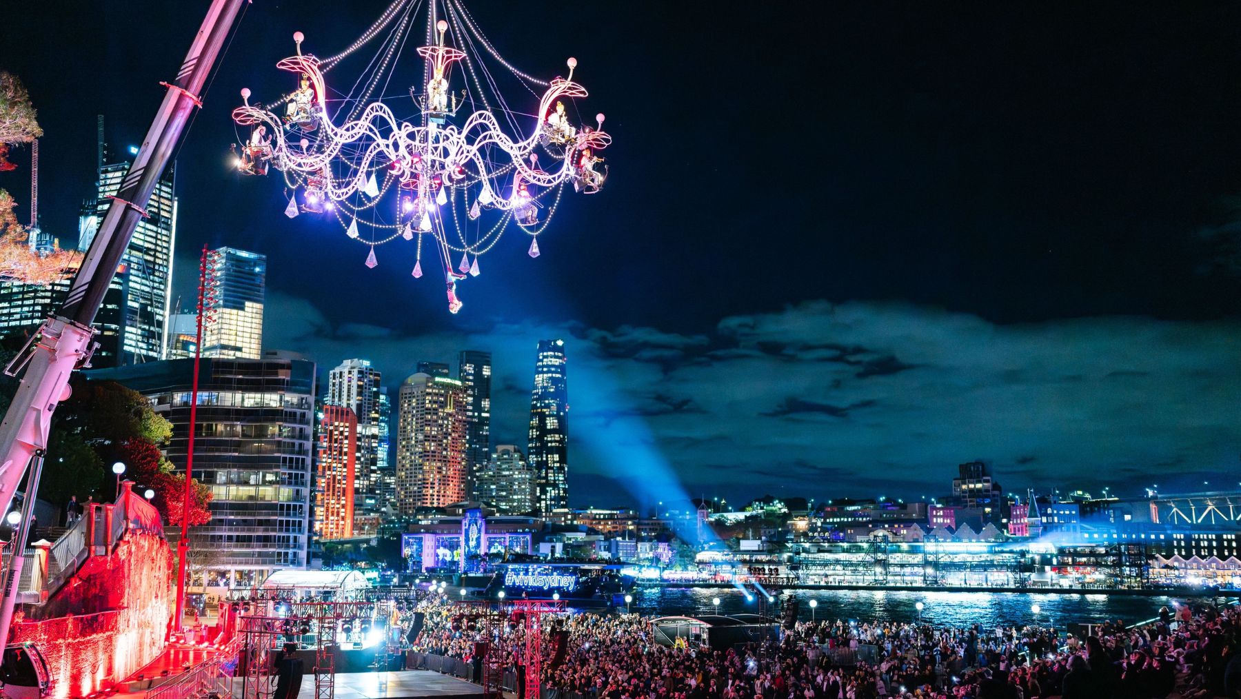 Vivid Sydney announces next year's dates — here's how you could be part of it 2 Cristal palace Sydney Opera House Forecourt