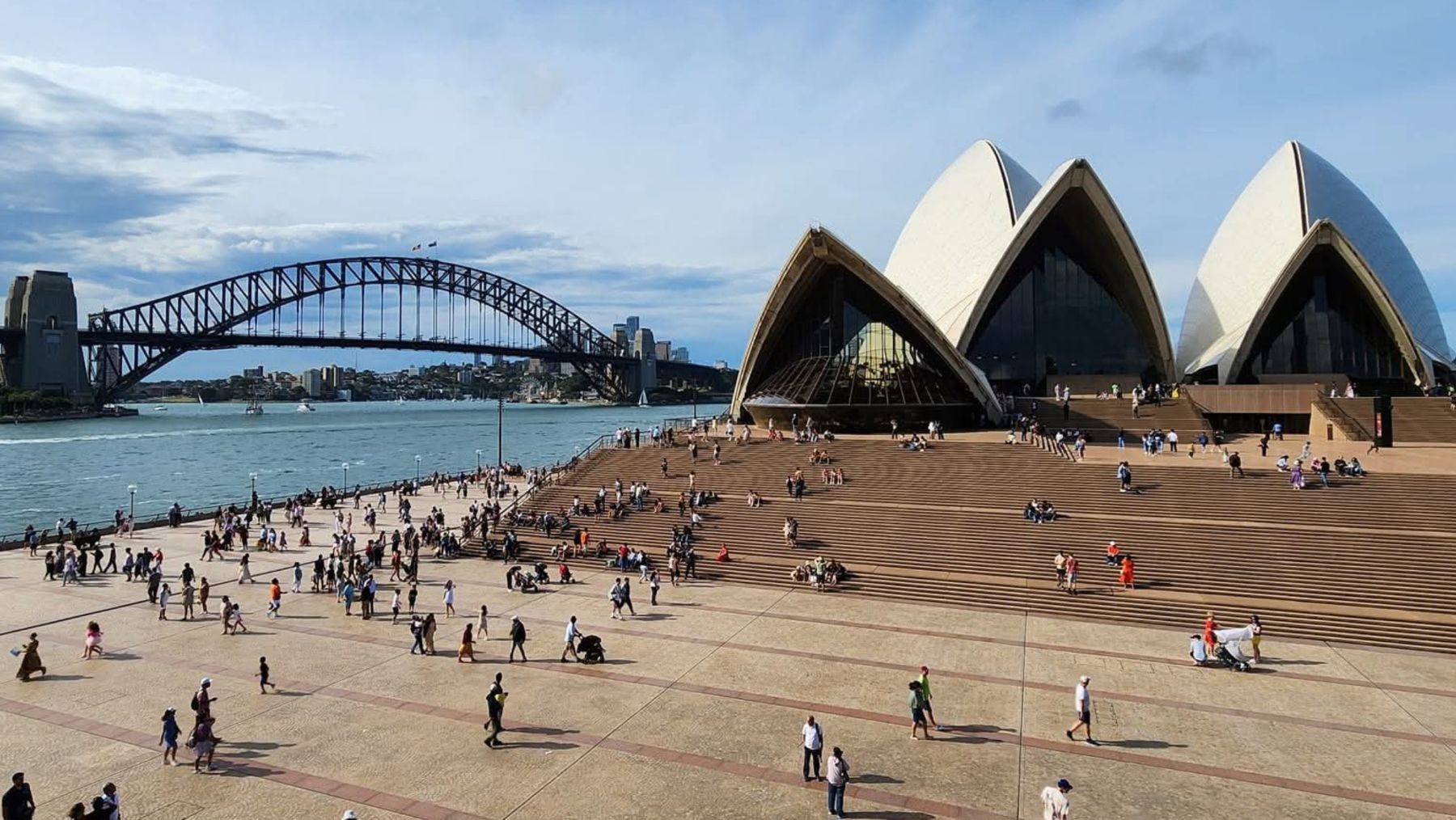 Sydney Opera House and Harbour Bridge