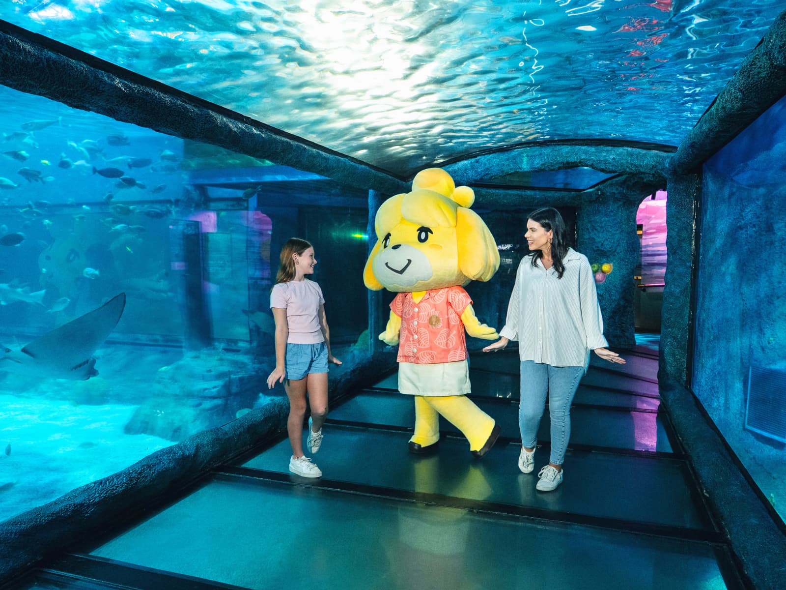 The Animal Crossing: New Horizons adventure returns to SEA LIFE Sydney Aquarium