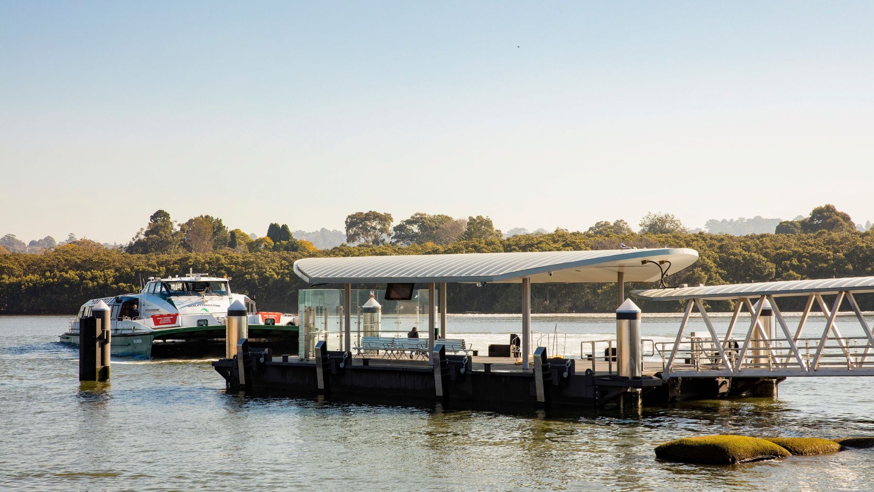 Sydney's ferries are free this September; here's where to catch a ride 3 Ferry Wharf at Sydney Olympic Park