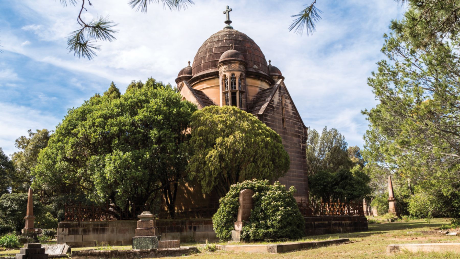 Frazer Mausoleum at rookwood heritage day