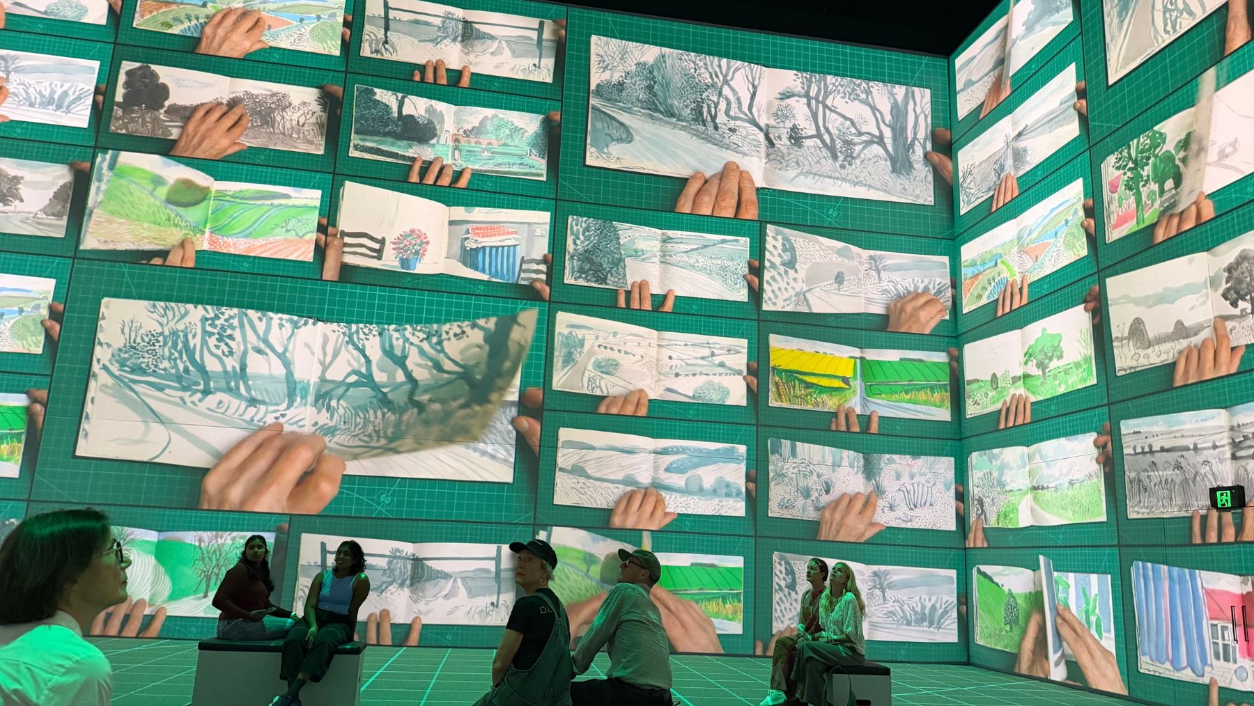 David Hockney Bigger and Closer