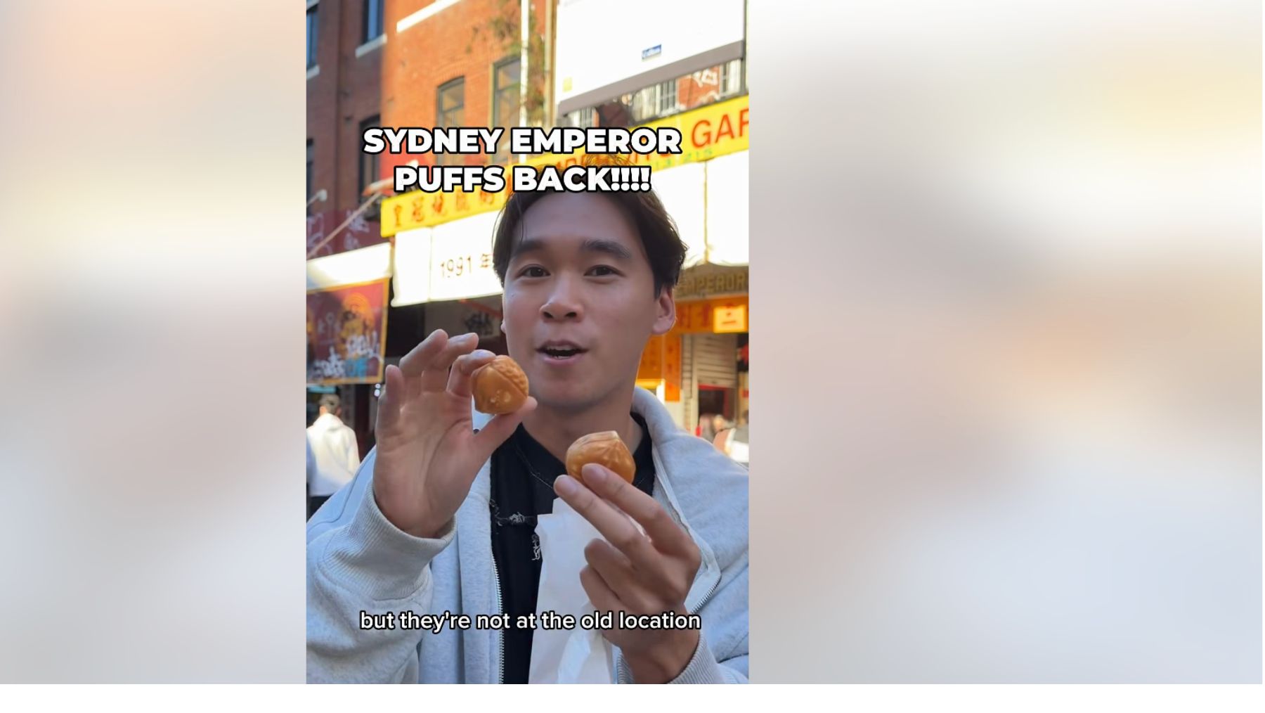Chinatown's cream puff balls are back